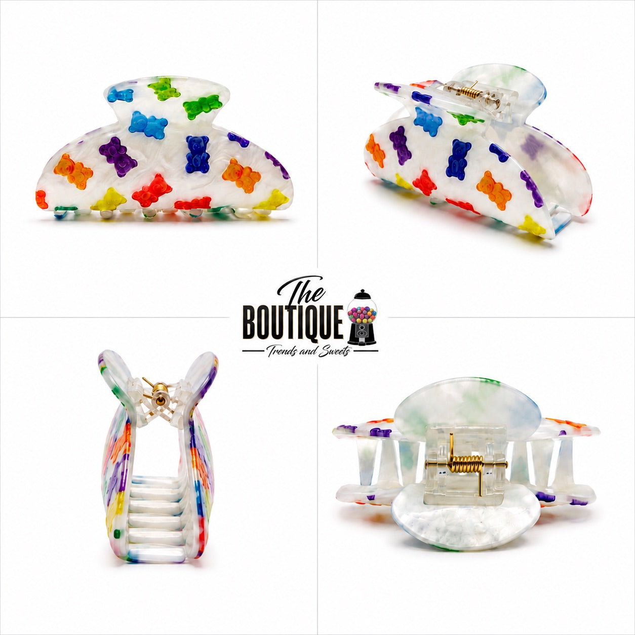 Gummy Bear Claw Clip